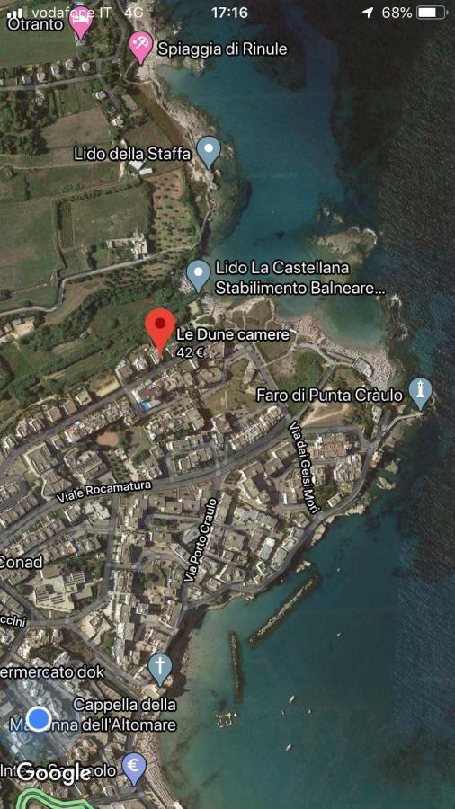 Le Dune Camere Otranto Dış mekan fotoğraf